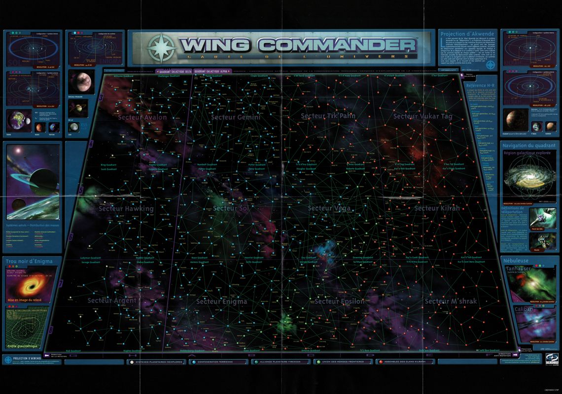 Map for Wing Commander: Prophecy (Windows)