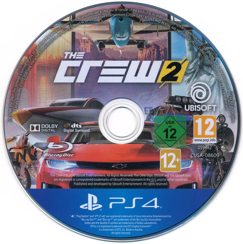 Media for The Crew 2 (PlayStation 4)