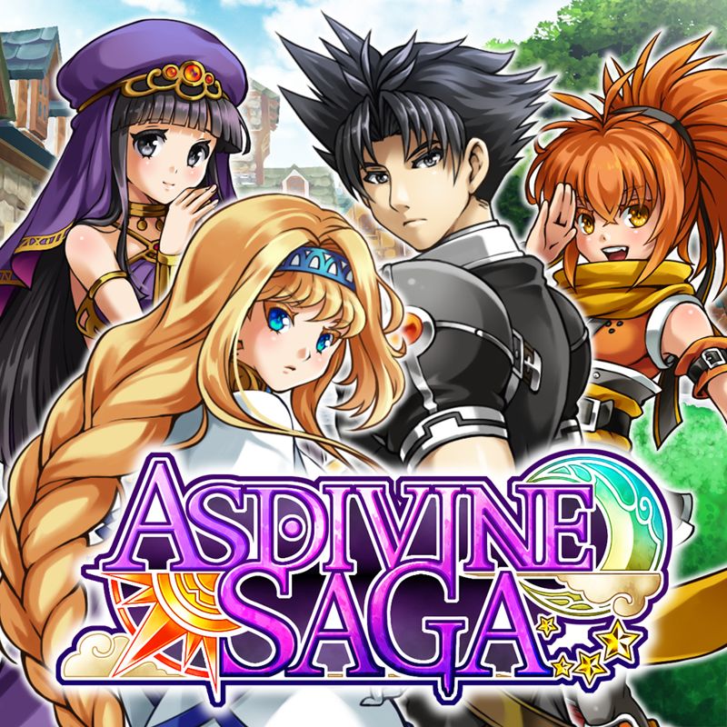 Front Cover for Asdivine Saga (Nintendo Switch) (download release)