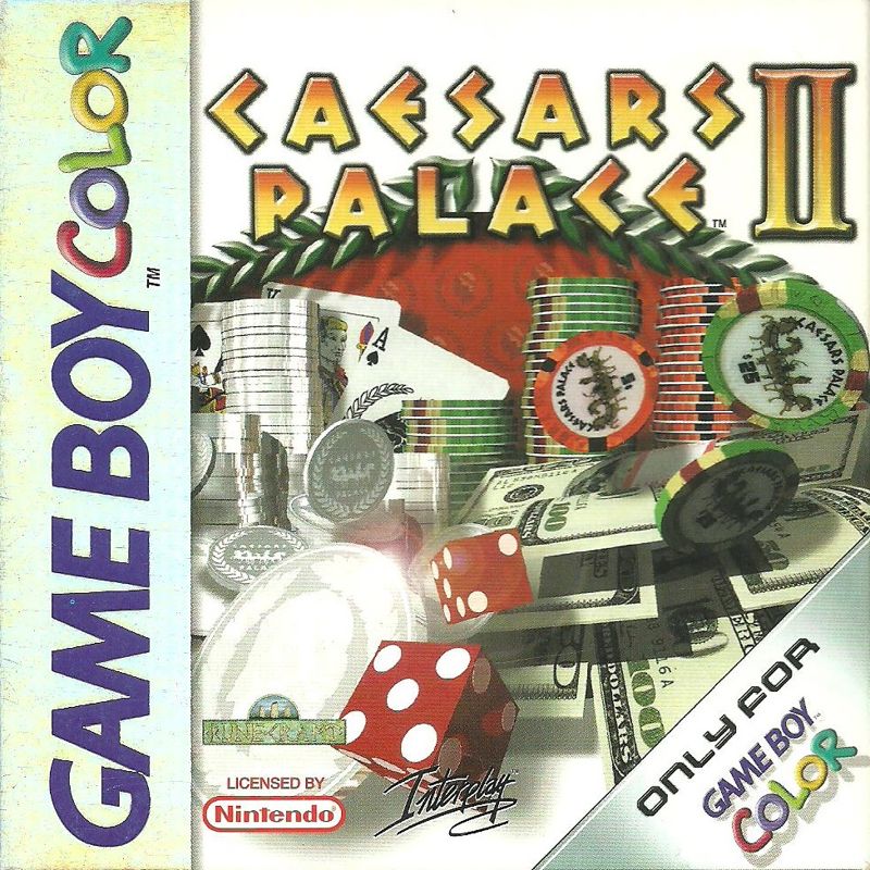 Front Cover for Caesars Palace II (Game Boy Color)