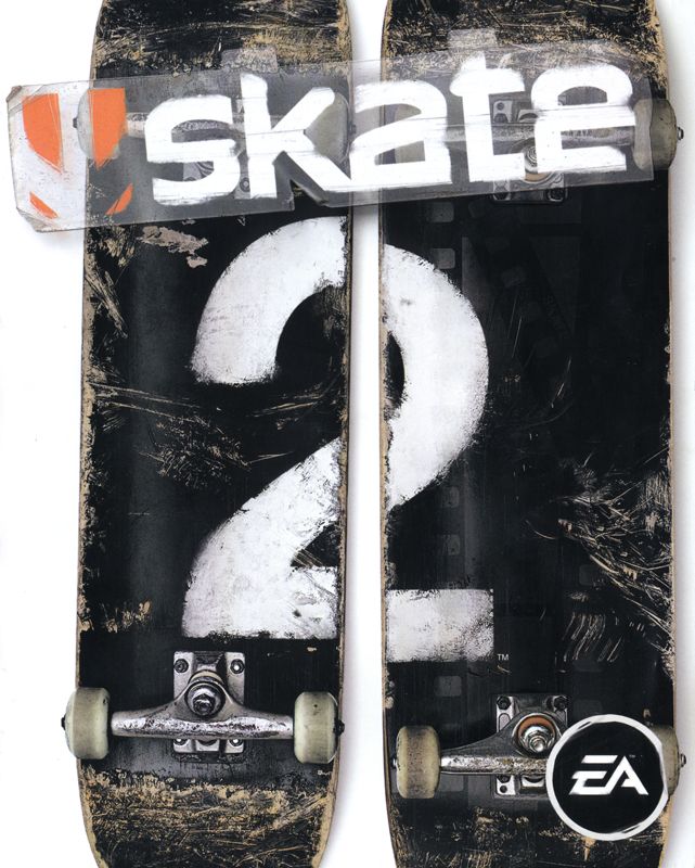 Manual for skate 2 (PlayStation 3): Front