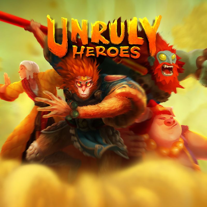 Front Cover for Unruly Heroes (PlayStation 4) (download release)
