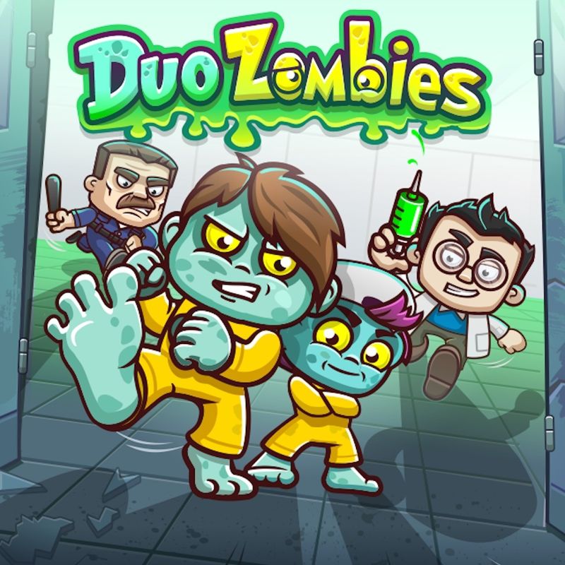 Front Cover for Duo Zombies (Nintendo Switch) (download release)