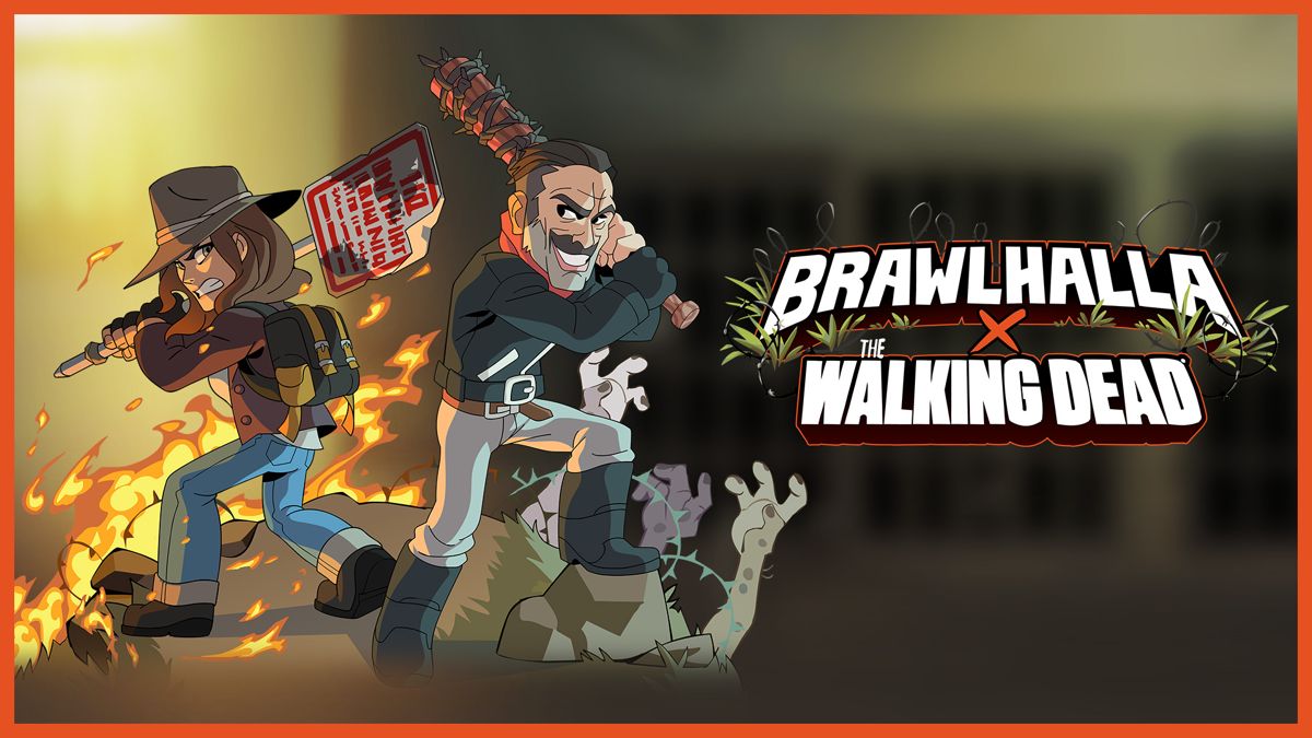 Front Cover for Brawlhalla (Nintendo Switch) (download release): The Walking Dead crossover part II update