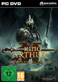 Front Cover for King Arthur II: The Role-Playing Wargame (Windows) (Gamesload release)