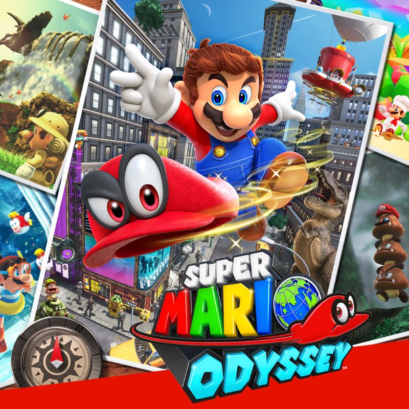 Front Cover for Super Mario Odyssey (Nintendo Switch) (download release): 2nd version