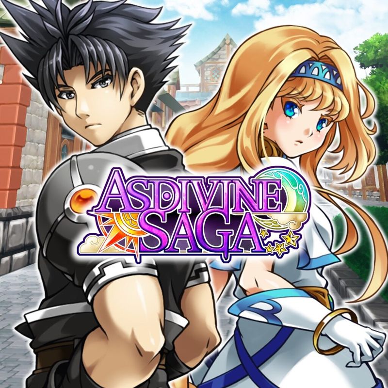 Front Cover for Asdivine Saga (PlayStation 4 and PlayStation 5) (download release)