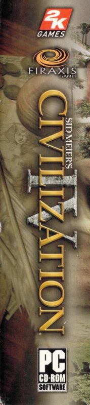 Spine/Sides for Sid Meier's Civilization IV (Special Edition) (Windows): Left