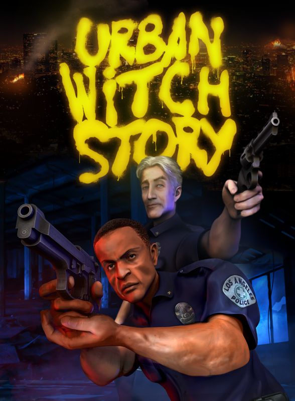 Front Cover for Urban Witch Story (Windows) (itch.io release): Full Version