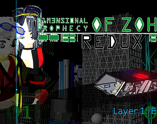 Front Cover for Dimensional Prophecy of Zohar Redux Layer 1: Essence (Macintosh and Windows) (itch.io release)