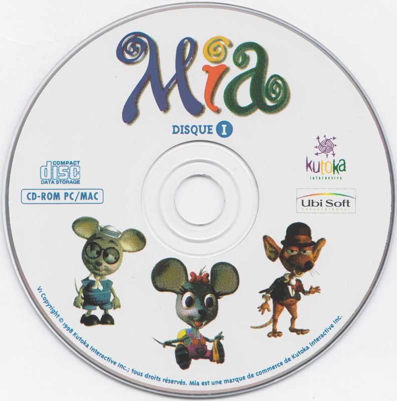 Media for Mia's Big Adventure Collection: The Search for Grandma's Remedy (Macintosh and Windows): Disc 1