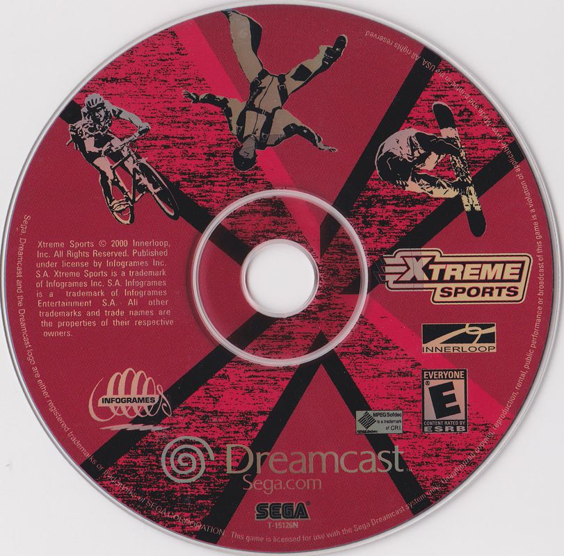 Media for Xtreme Sports (Dreamcast)