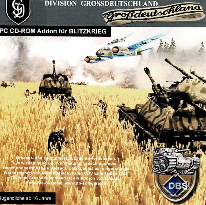 Front Cover for Division Grossdeutschland (Windows)