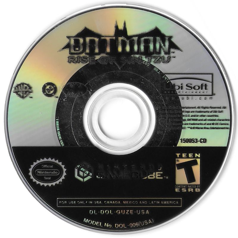 Media for Batman: Rise of Sin Tzu (GameCube)