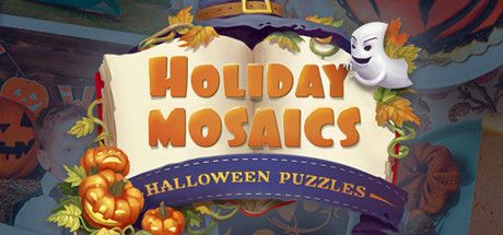 Front Cover for Holiday Mosaics: Halloween Puzzles (Windows) (Steam release)