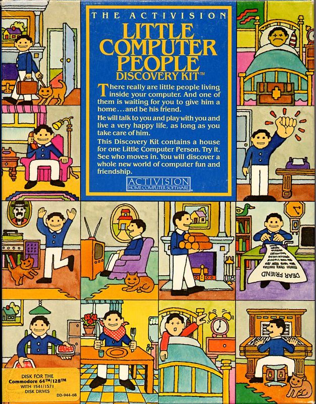 Front Cover for Little Computer People (Commodore 64)