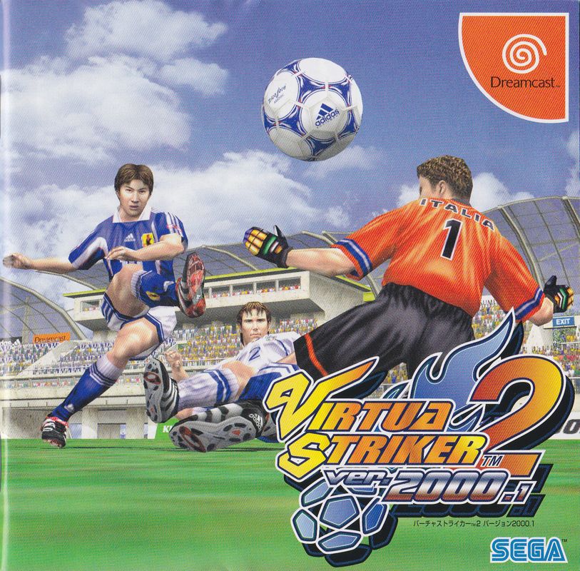 Virtua Striker 2 cover or packaging material - MobyGames