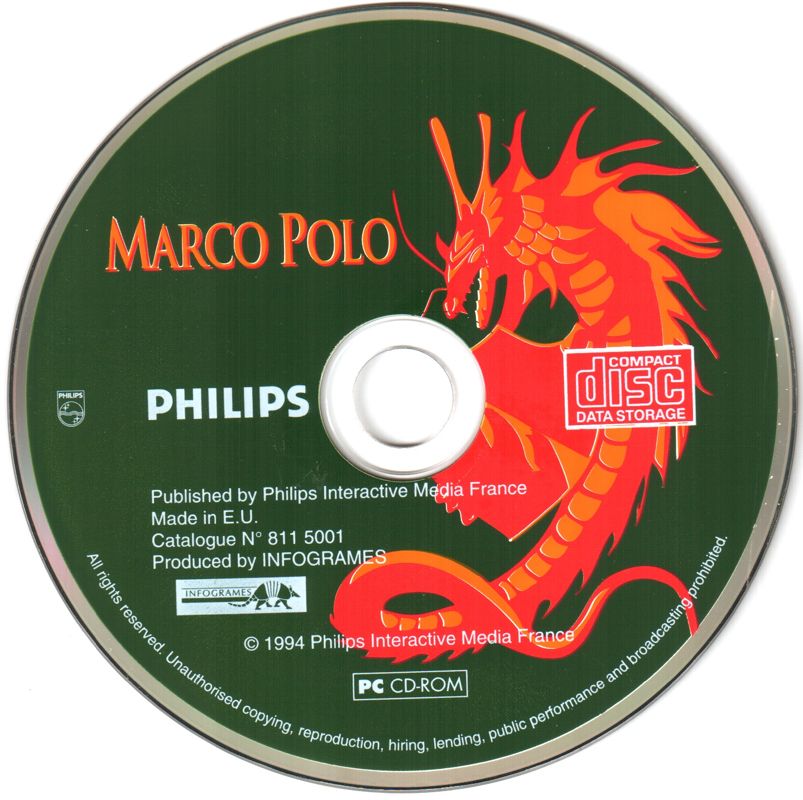 Media for Marco Polo (DOS)