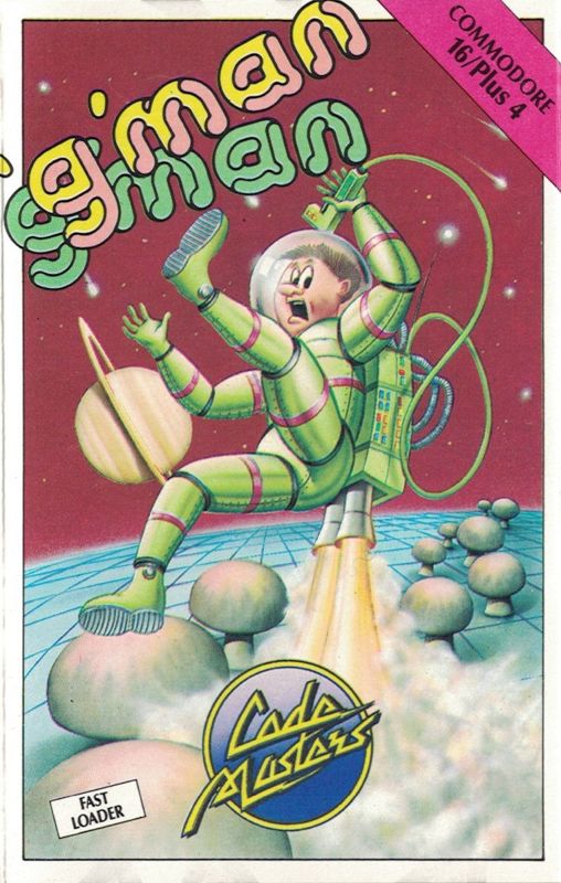 Front Cover for 'g'man (Commodore 16, Plus/4)