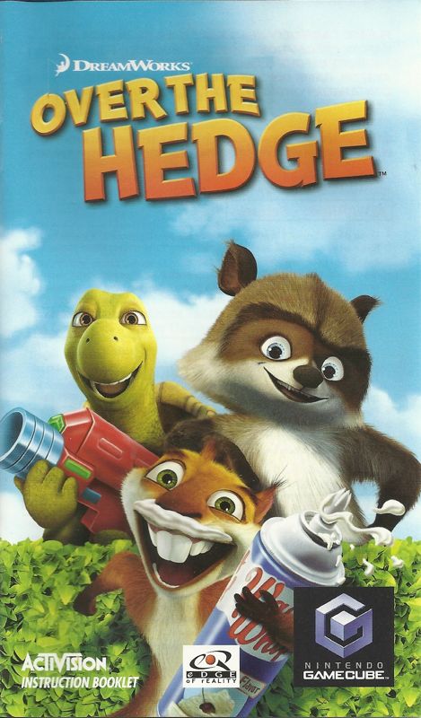 Over the Hedge cover or packaging material - MobyGames