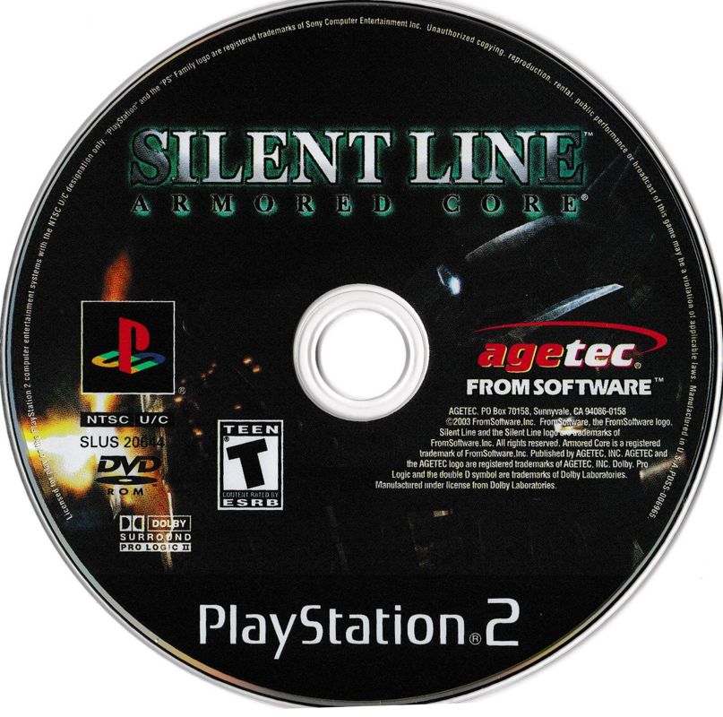 Media for Silent Line: Armored Core (PlayStation 2)