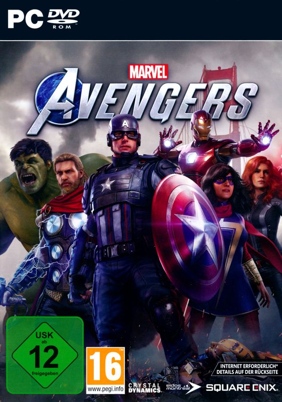 Front Cover for Marvel Avengers (Windows)
