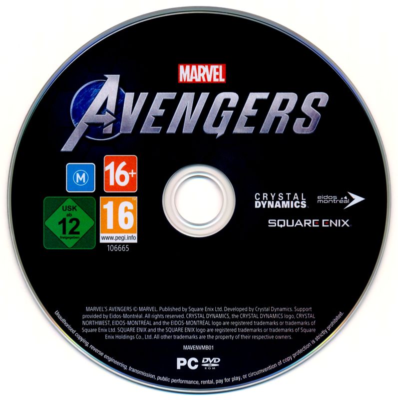 Media for Marvel Avengers (Windows)