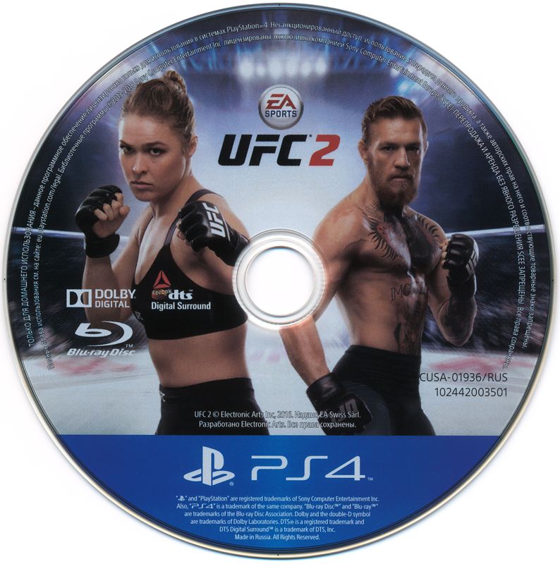 Media for UFC 2 (PlayStation 4)