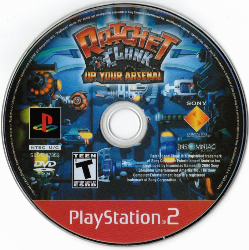 Ratchet & Clank Up Your Arsenal cover or packaging material MobyGames