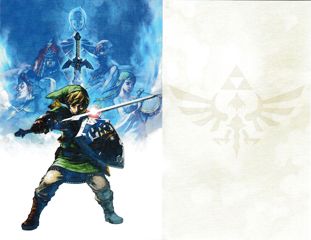 Inside Cover for The Legend of Zelda: Skyward Sword (Nintendo Switch): Full