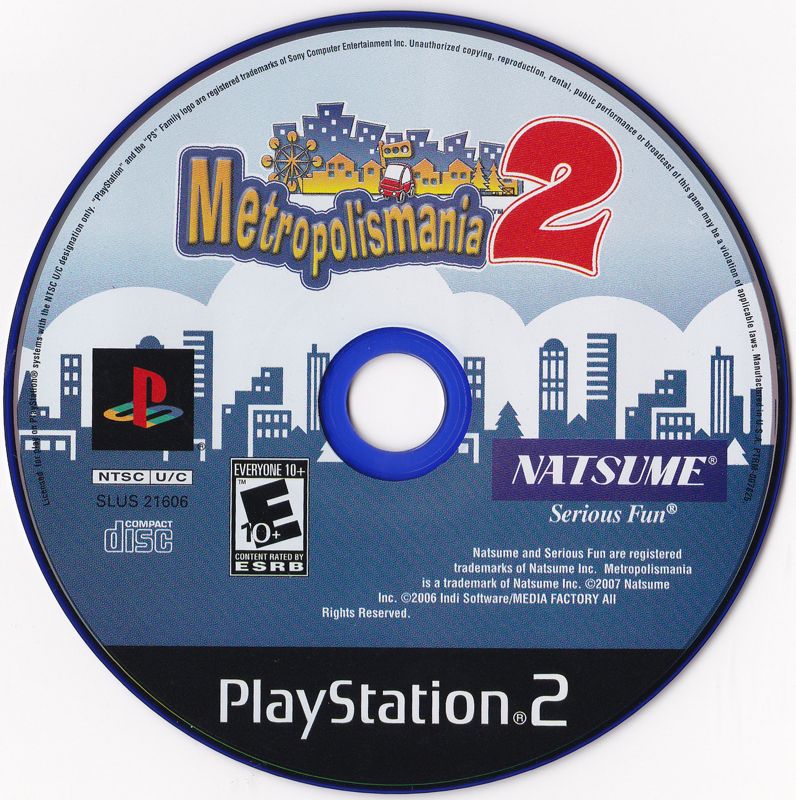 Media for Metropolismania 2 (PlayStation 2)