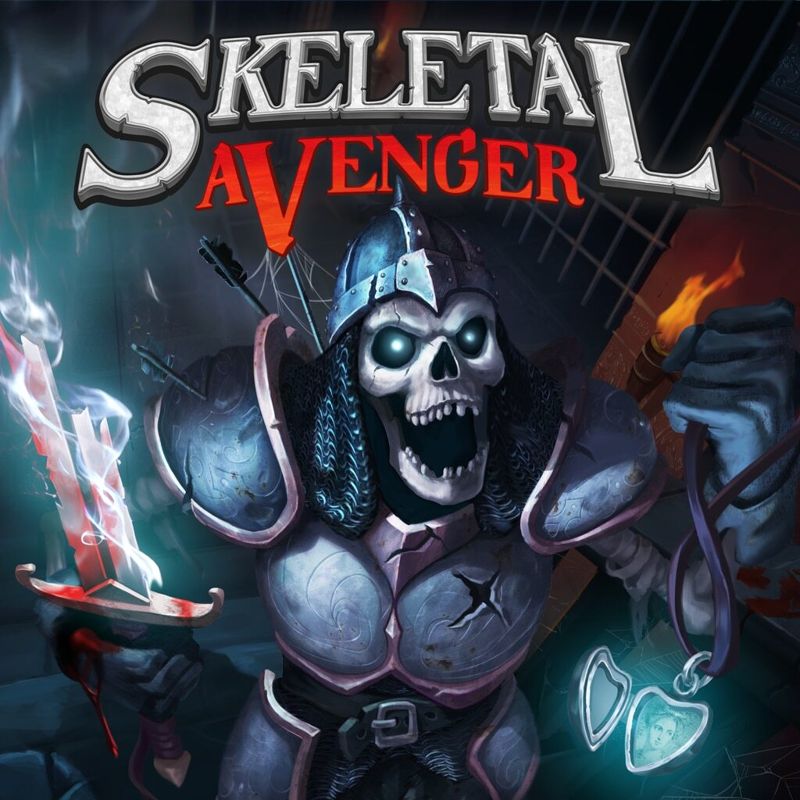 Front Cover for Skeletal Avenger (PlayStation 4 and PlayStation 5) (download release)