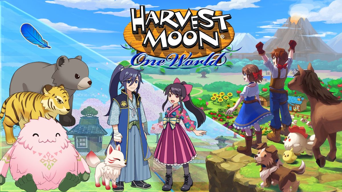 Front Cover for Harvest Moon: One World - Far East Adventure Pack (Nintendo Switch) (download release)