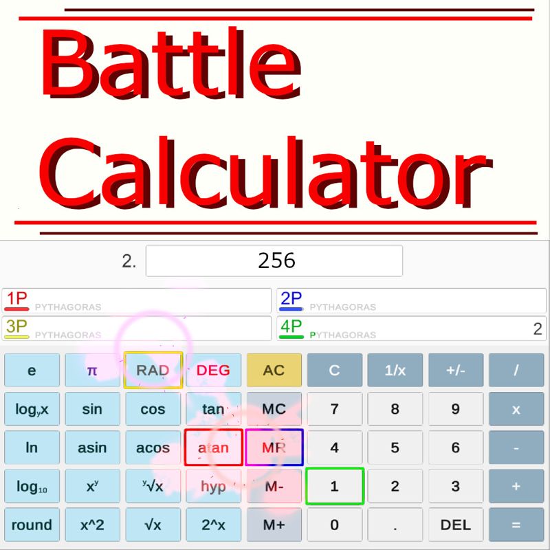 Front Cover for Battle Calculator (Nintendo Switch) (download release)