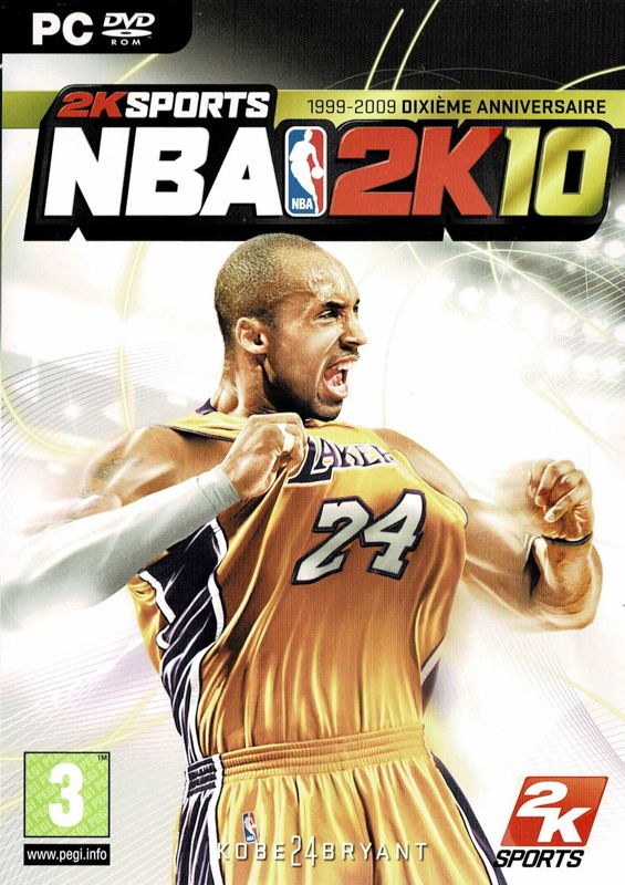 NBA 2K10 cover or packaging material - MobyGames