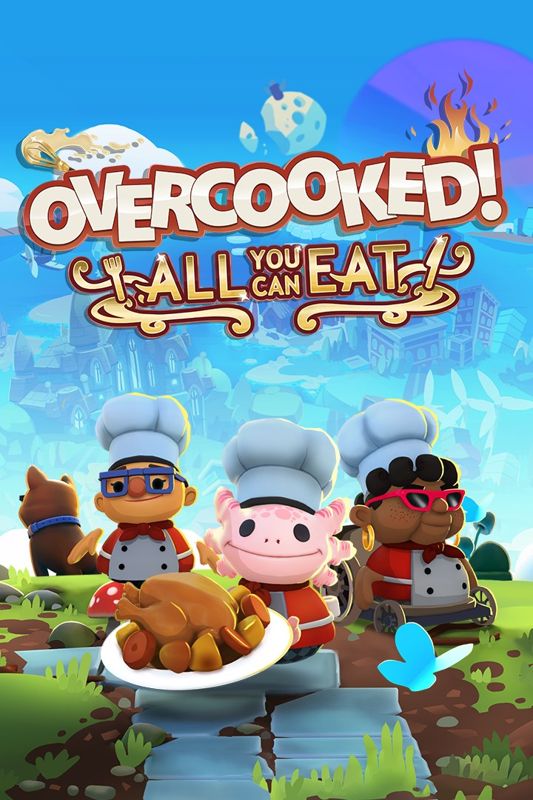 Front Cover for Overcooked!: All You Can Eat (Xbox One and Xbox Series) (download release)