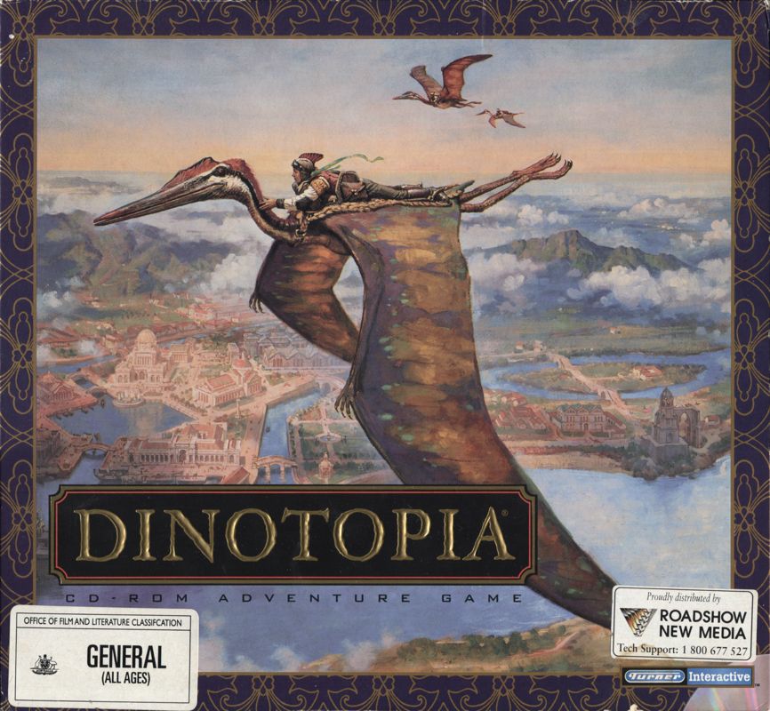 Front Cover for Dinotopia (DOS)