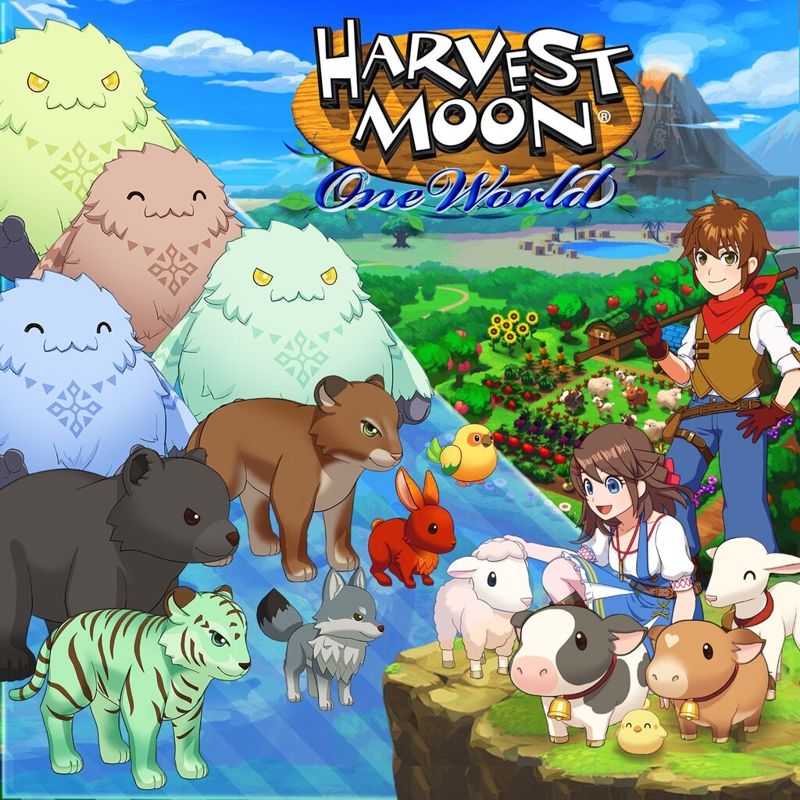Front Cover for Harvest Moon: One World - Mythical Wild Animals Pack (PlayStation 4) (download release)