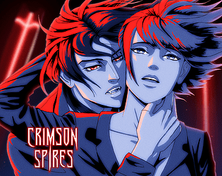 Front Cover for Crimson Spires (Windows) (itch.io release)