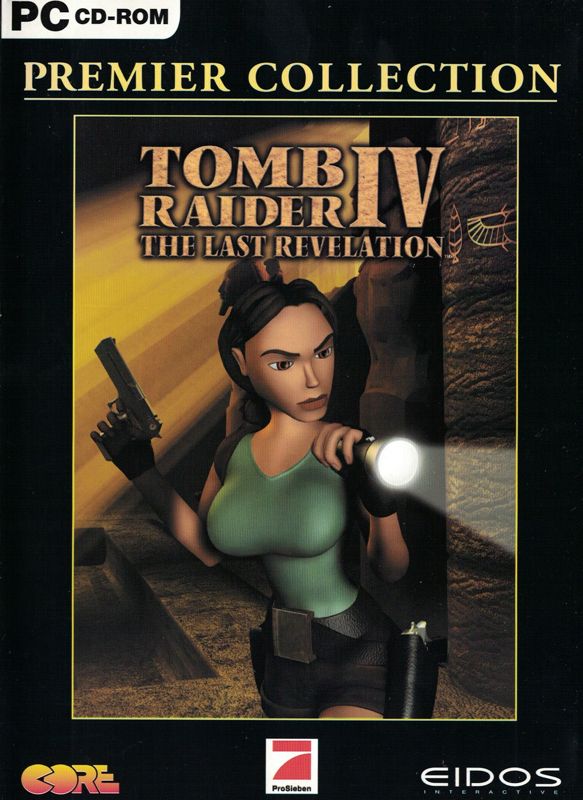 Front Cover for Tomb Raider: The Last Revelation (Windows) (Eidos Premier Collection release)
