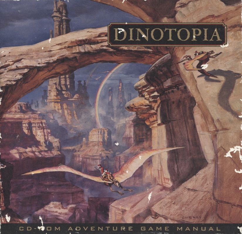 Manual for Dinotopia (DOS): Front