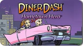 Front Cover for Diner Dash: Hometown Hero (Windows) (Oberon Media release)