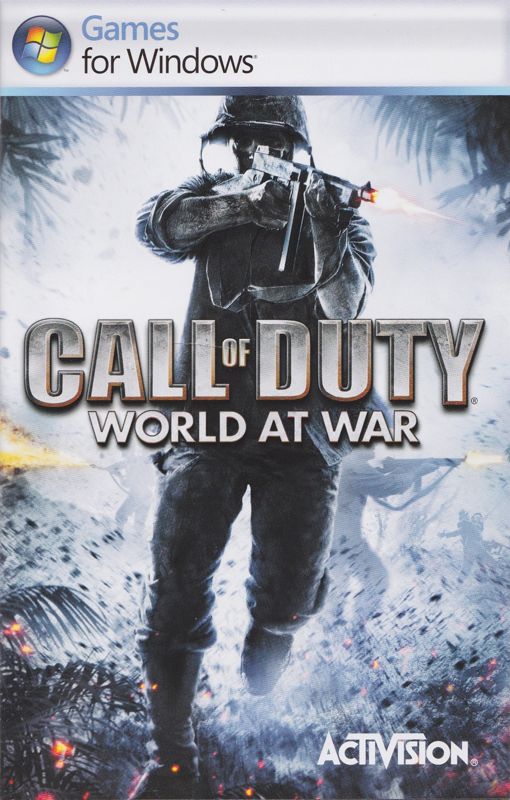 Manual for Call of Duty: World at War (Windows): Front