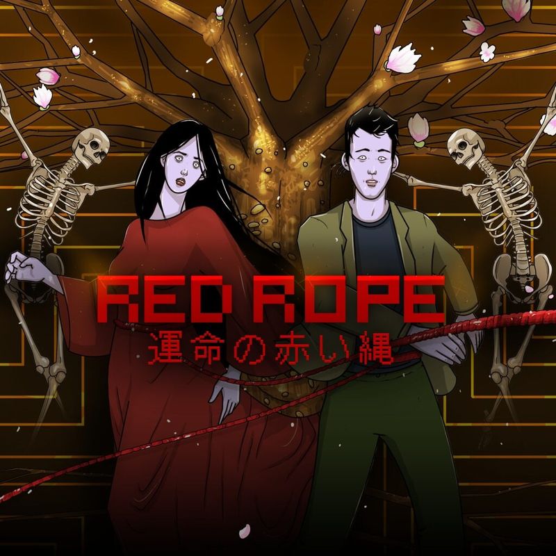 Front Cover for Red Rope: Don't Fall Behind (PlayStation 4) (download release)