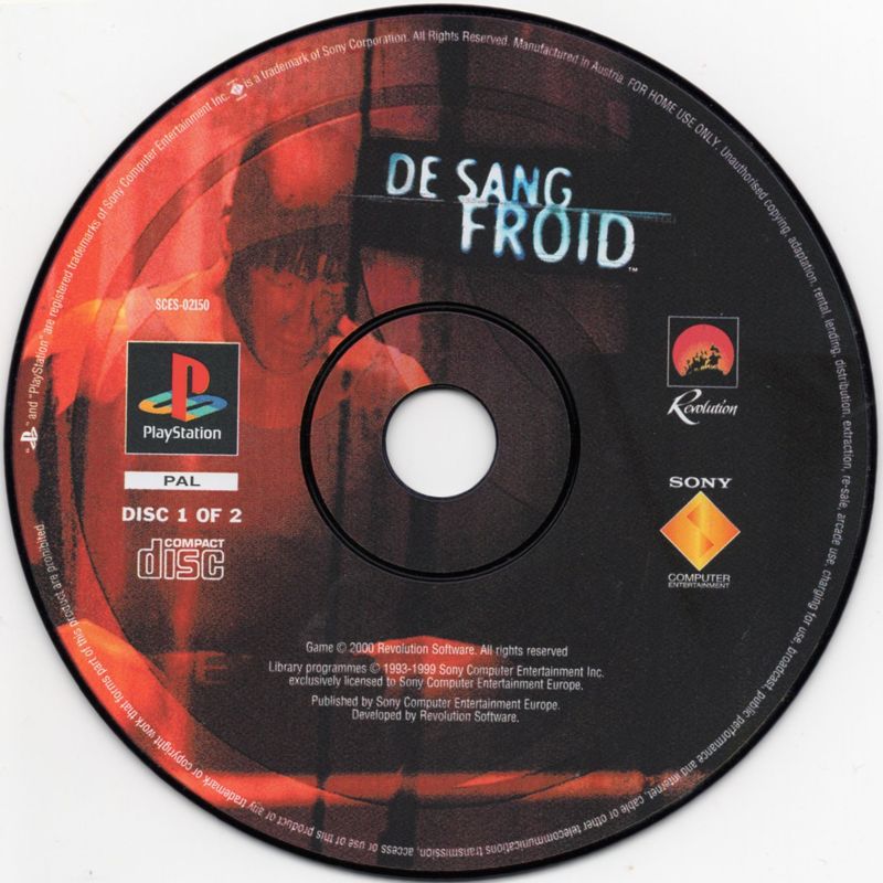 Media for In Cold Blood (PlayStation): Disc 1