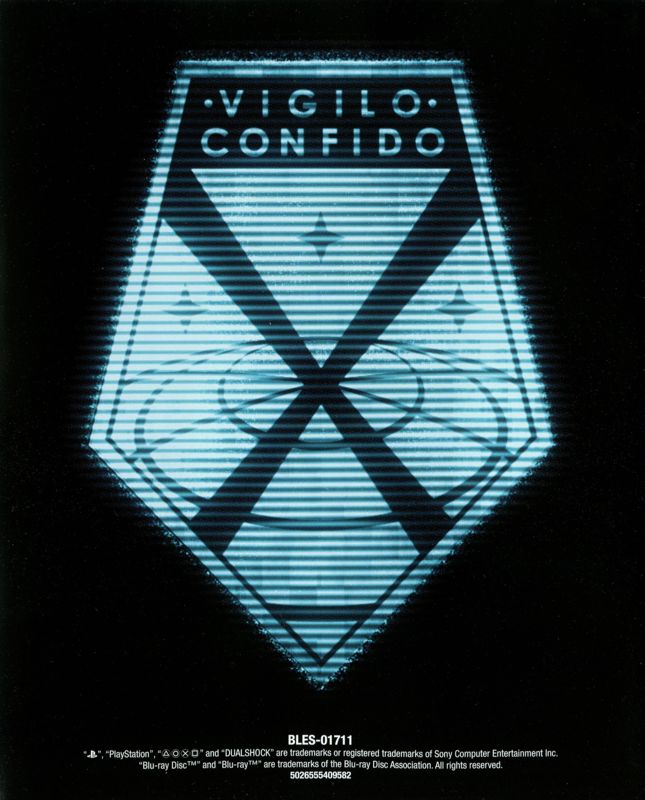 Manual for XCOM: Enemy Unknown (PlayStation 3): Back