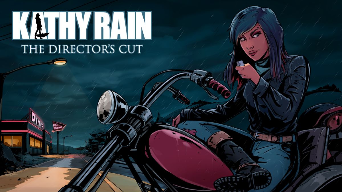 Front Cover for Kathy Rain: The Director's Cut (Nintendo Switch) (download release)