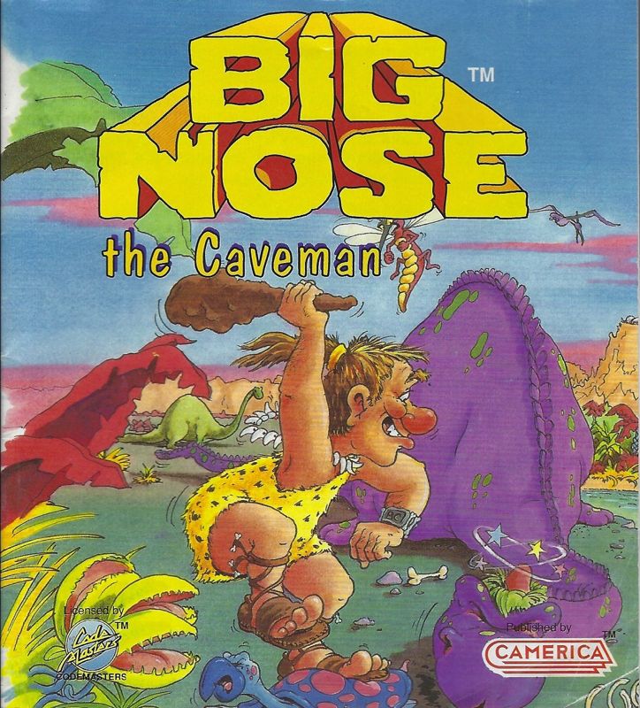 Manual for Big Nose the Caveman (NES)