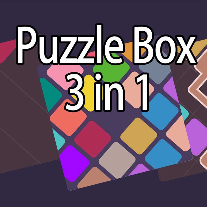 Front Cover for Puzzle Box 3 in 1 (Nintendo Switch) (download release)