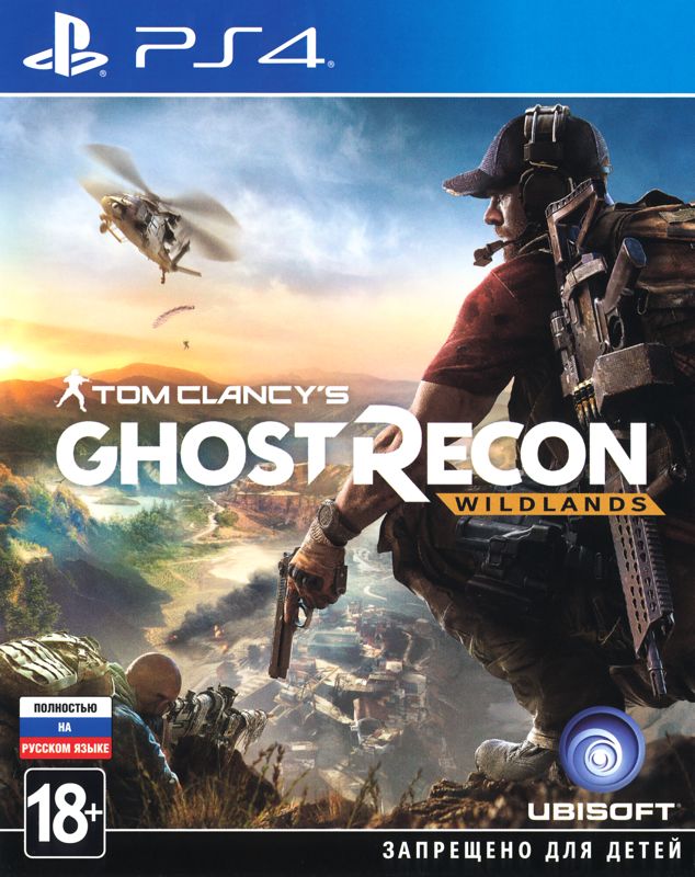 Front Cover for Tom Clancy's Ghost Recon: Wildlands (PlayStation 4)